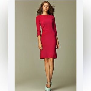 Nife Pink 3/4 Sleeves Dress Size 40 New With Tag